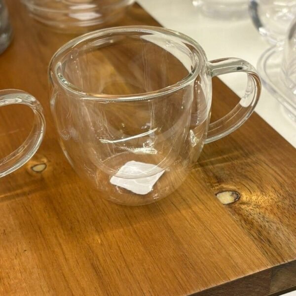 Taza doble vidrio 80ml