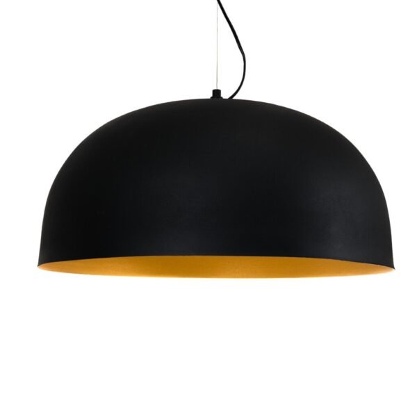Lámpara  de techo Helga 50 CM negra y dorada