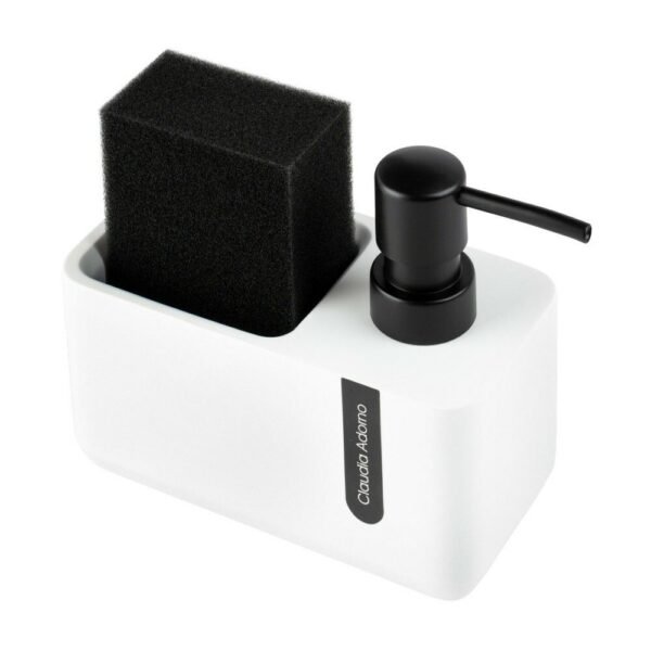 Dispenser kitchen blanco con esponja