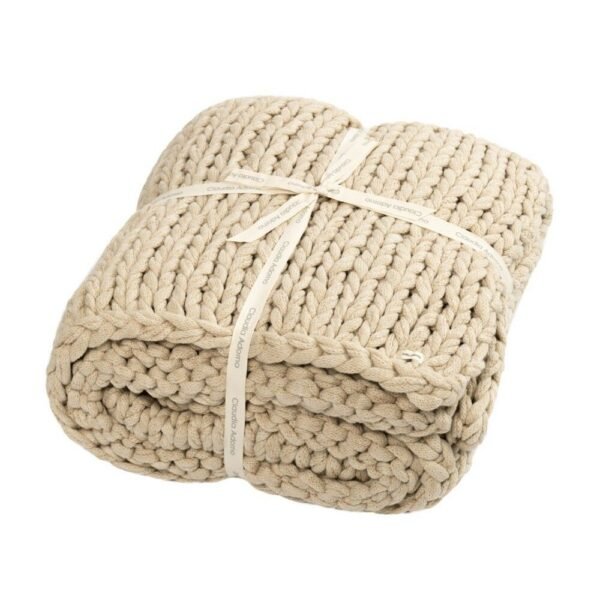 Cubrecamas waffle beige King