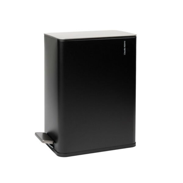 Cesto recto 10lts negro cierre soft