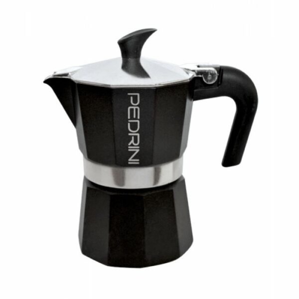 Cafetera Pedrini aroma negra antracita 3 tazas