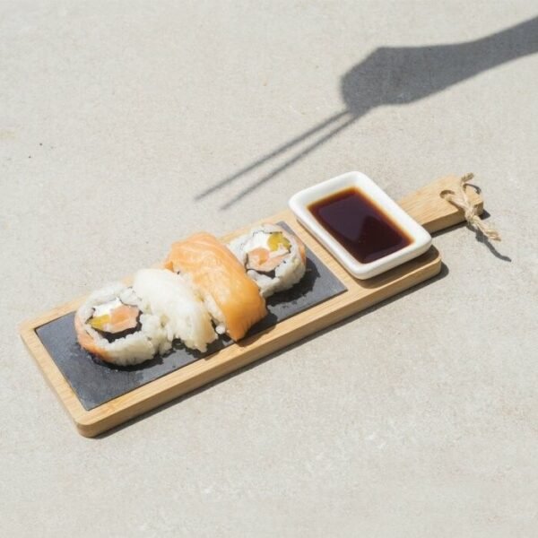 Set de sushi tempura bamboo & ceramic con palitos