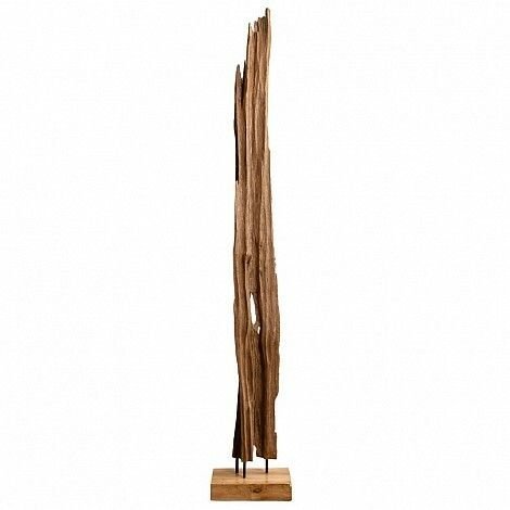 Decoracion totem raiz de teca 2.00 xl