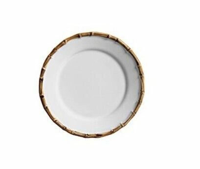 Plato postre bambu set x6pzas
