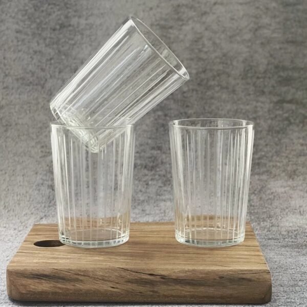 Vaso alto Nuit transparente 12.5cm x6