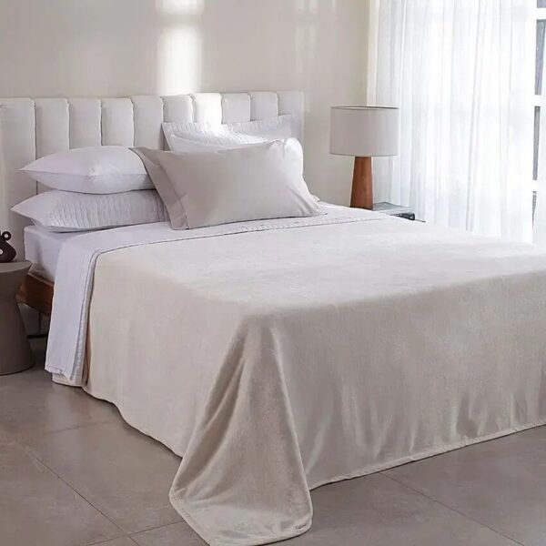 Frazada Aspen Queen Beige