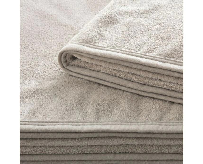 Frazada Aspen Queen Beige - Imagen 2