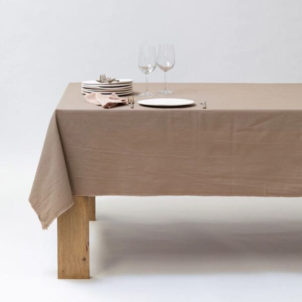 Mantel tostado 2.00 x 1.70mts