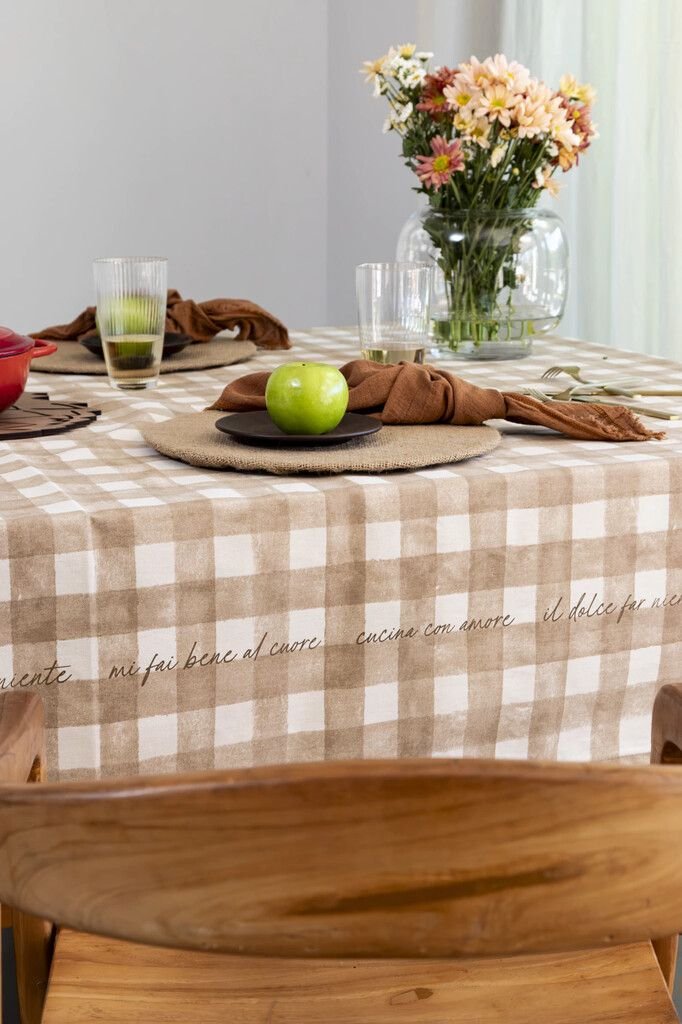 Mantel gabardina Moka 2.50 x 1.60mts - Imagen 3