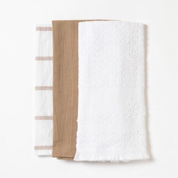 Paños tussores + towel x3
