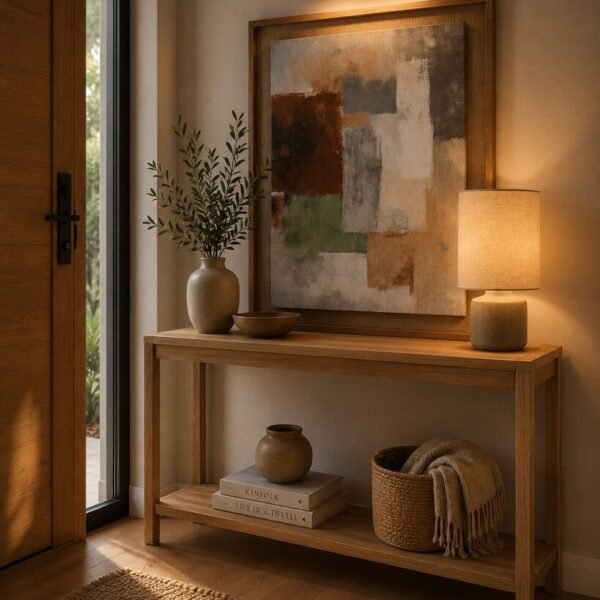 Cuadro cuadros colores naturales 73 cm x 103 cm