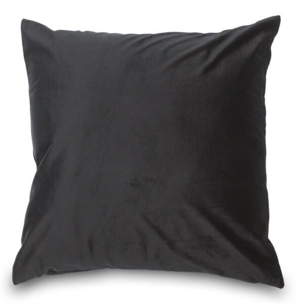 Almohadon chela pana negro 50x50cm