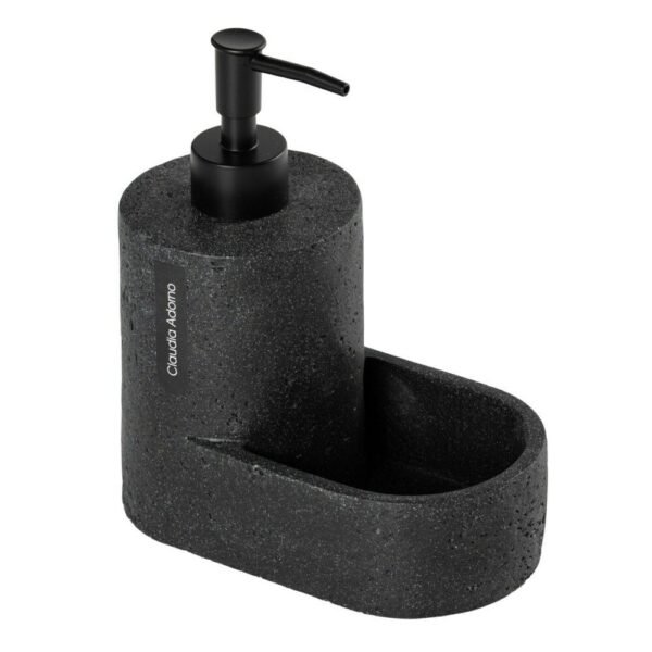 Dispenser New York piedra negra con esponja