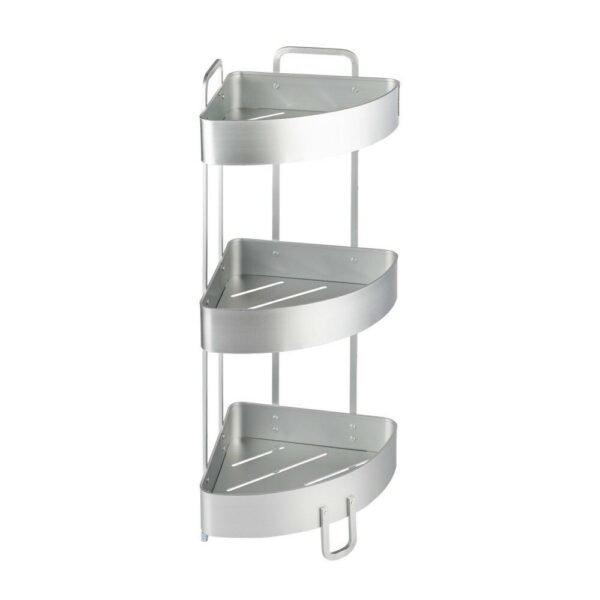 Organizador aluminio esquinero 3 estantes
