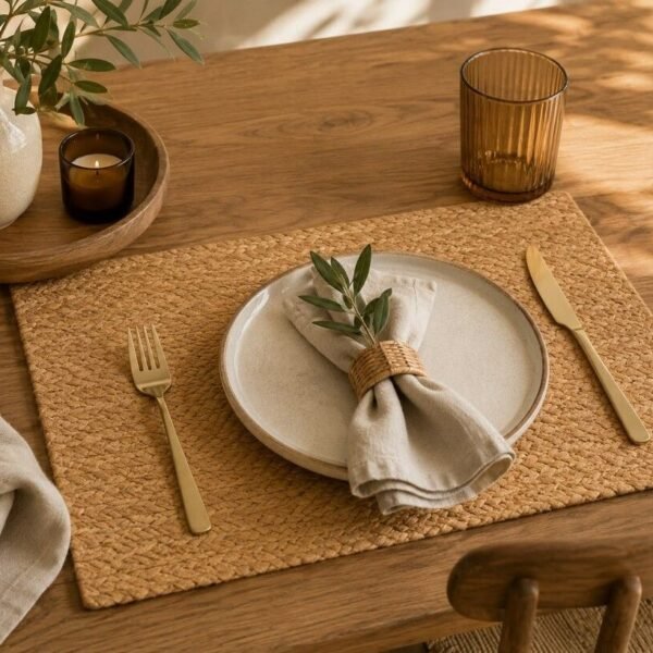 Individual reversible trenza beige