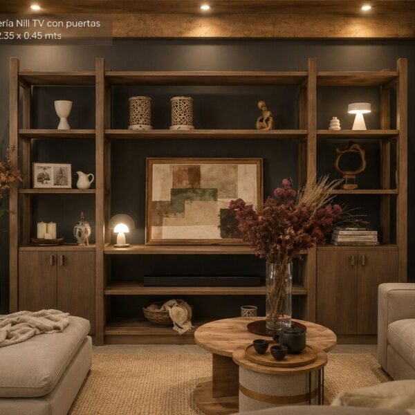 Estantería Nill con puertas